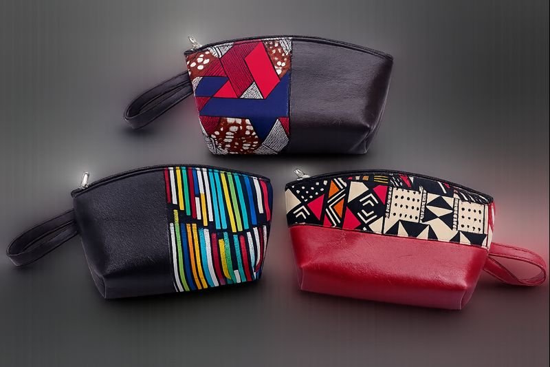 My Lady Pouch – African Print Make-Up Pouch for Women (appx. $8)