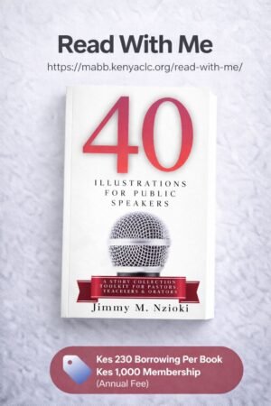 40 Illustrations for Public Speakers – Jimmy Nzioki (Kenya) - Kes 230 · UGX 7,000 · ZAR 40 · BWP 30 · USD 2.5 · NGN 3,000