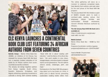 CLC Kenya Launches a Continental Book Club List Featuring 24 African Authors from Seven Countries
