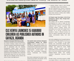 CLC Kenya Launches 15 Kabubbu Children as Published Authors in Gayaza, Uganda